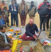 डुडुवाको सबैभन्दा ठूलो सडक योजनाको निर्माण शुरु